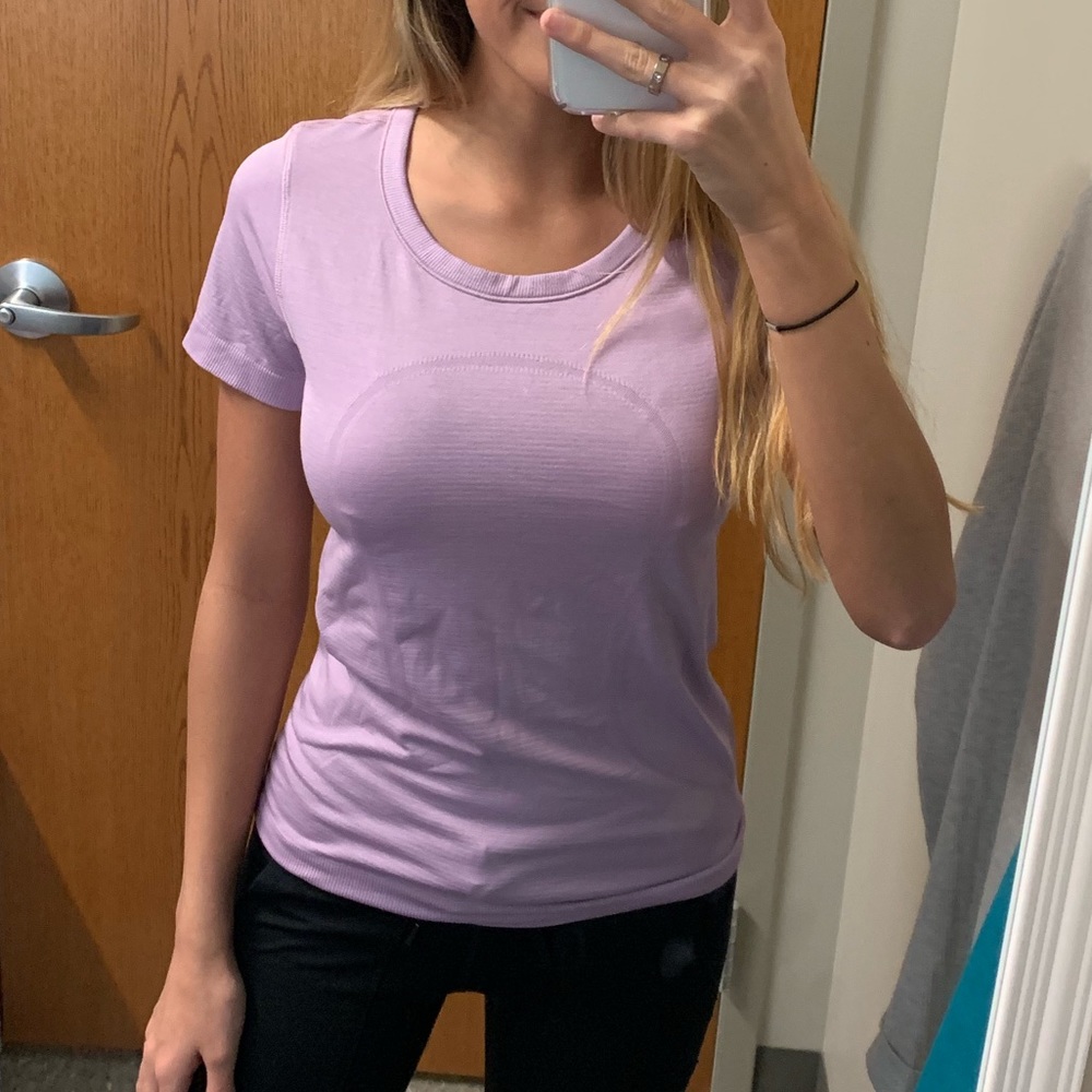 Lavender LuluLemon top size 4